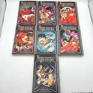 Tokyo pop Sorcerer Hunters Manga Books Volumes 1-7‎ Ray Vintage 2005 English